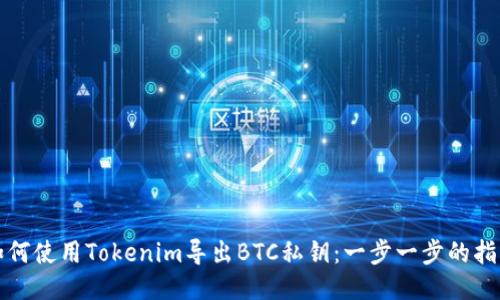 如何使用Tokenim导出BTC私钥：一步一步的指南