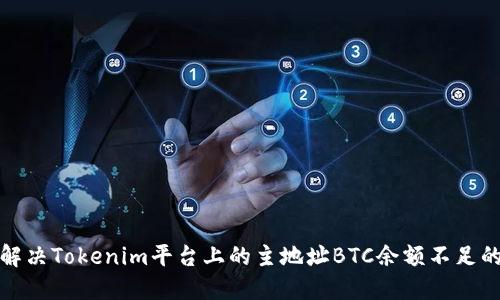 如何解决Tokenim平台上的主地址BTC余额不足的问题
