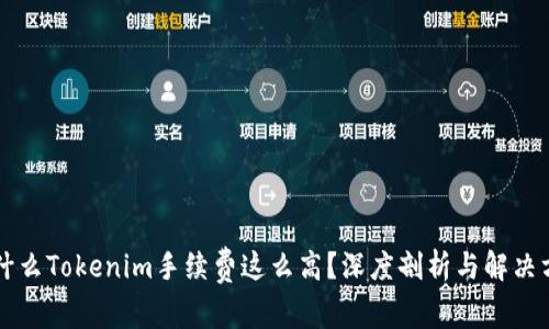 为什么Tokenim手续费这么高？深度剖析与解决方案