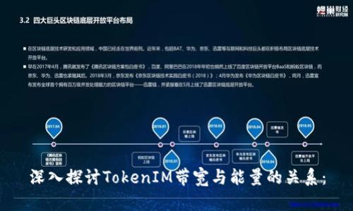 深入探讨TokenIM带宽与能量的关系：