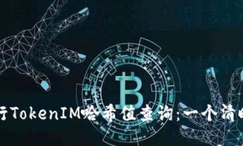 如何进行TokenIM哈希值查询：一个清晰的指南