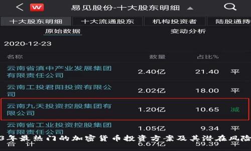 2023年最热门的加密货币投资方案及其潜在风险分析